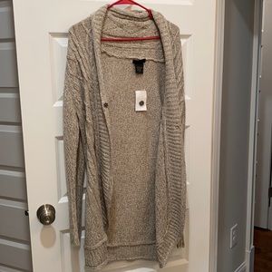 Tan Cardigan